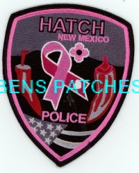 NEW MEXICO,HATCH POLICE BREAST CANCER AWARENESS 1